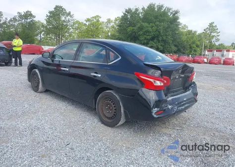 2017 Nissan Sentra S из США, поврежденный, VIN 3N1AB7AP9HY381726